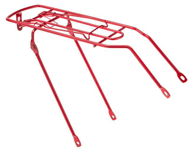 Багажник 18" стальной, красный 10039